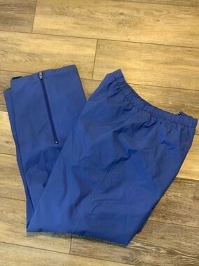 Cabela's Blue Elastic Waist Shell Pants